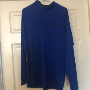 Under armour blue 1/4 zip up